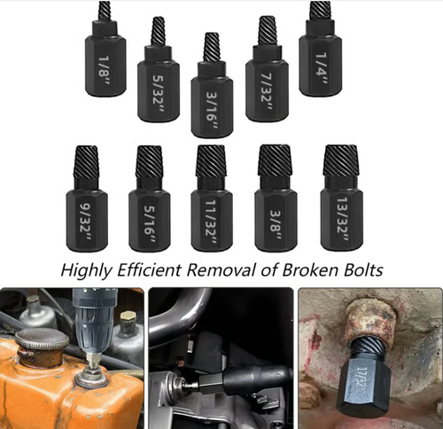 Broken Head Bolt Screw Cap Extractor Broken Head Screw Hexagon Socket Bolt Removal Tool