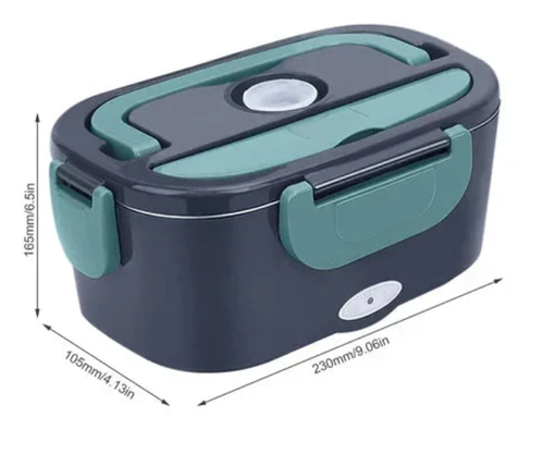 2-in-1 Portable Lunch Box – Heating & Cooling, 7-Piece Set & Dual Voltage for Travel ✨
