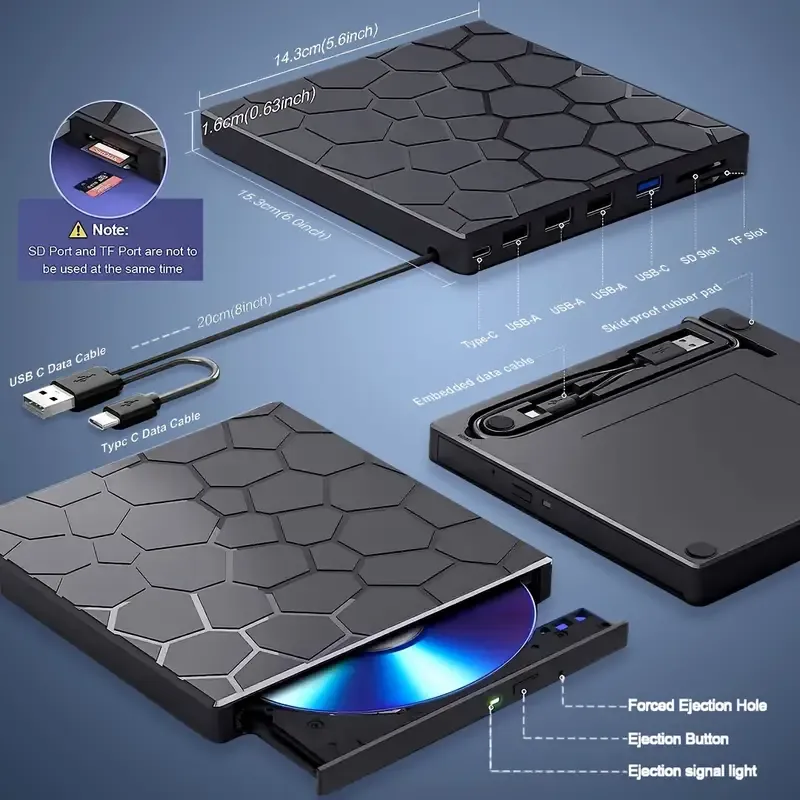 Laptop external CD.DVD drive, Laptop DVD player