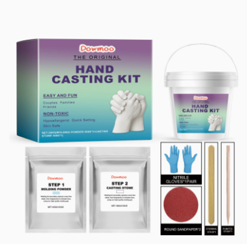 3D Hand Casting Kit for Families & Couples – Family Keepsake Set