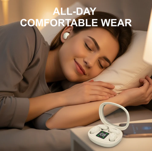 🎧 🔋All-Day Comfort, True Wireless Freedom. Dual Earbuds with LED Case – 🚀📞