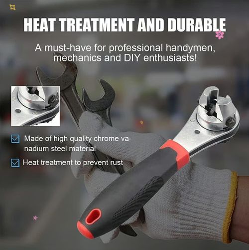 😍Adjustable Ratchet Wrench