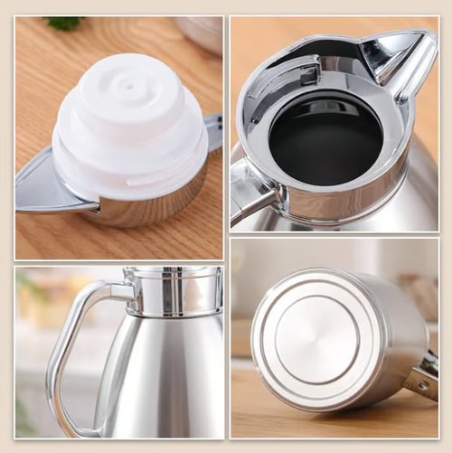 Stainless Steel Thermal Carafe with Lid