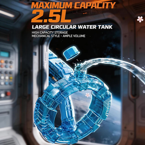 Electric High-Pressure Water Gun with Circular Clip