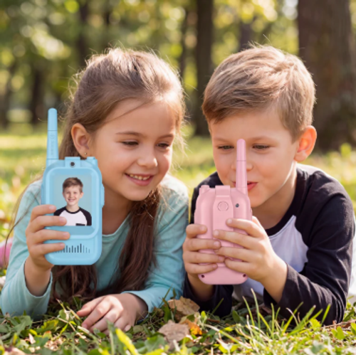Kids Video Walkie Talkie Set (2-Pack) – Intercom with Camera & Screen