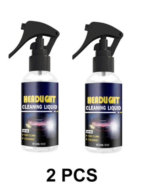 Car headlight cleaning and restoration product2pc
