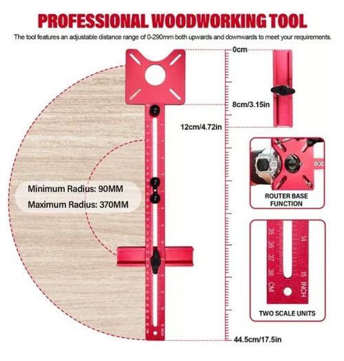🔧 4 in 1 Router Milling Groove Bracket 🌟