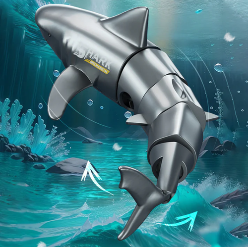 🌊 Remote Control Diving Shark Toy – Realistic Swimming Action & Waterproof