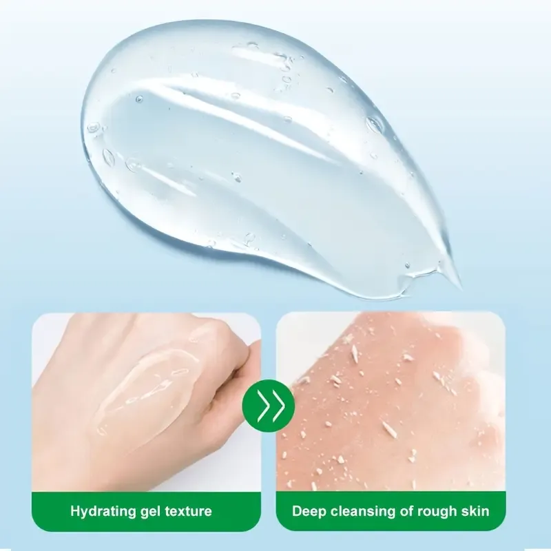 200g Rejuvenating Scrub Gel, Deep Cleansing, Contains Aloe Vera, Rose and Chamomile Plant Extracts, Softens Skin, Unclogs Pores, Cleanses Skin, Moisturizes, Can be Used on the Whole Body, Suitable for All Skin Types  Buy now Buy one Get one free