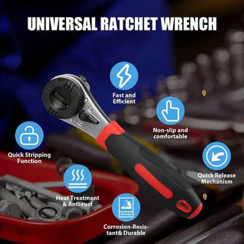 😍Adjustable Ratchet Wrench