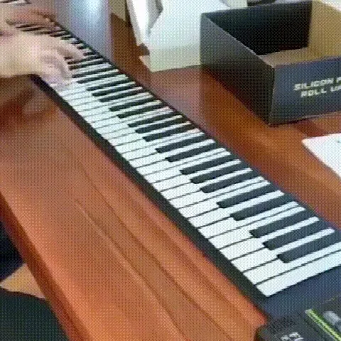 Hand Roll Portable Piano