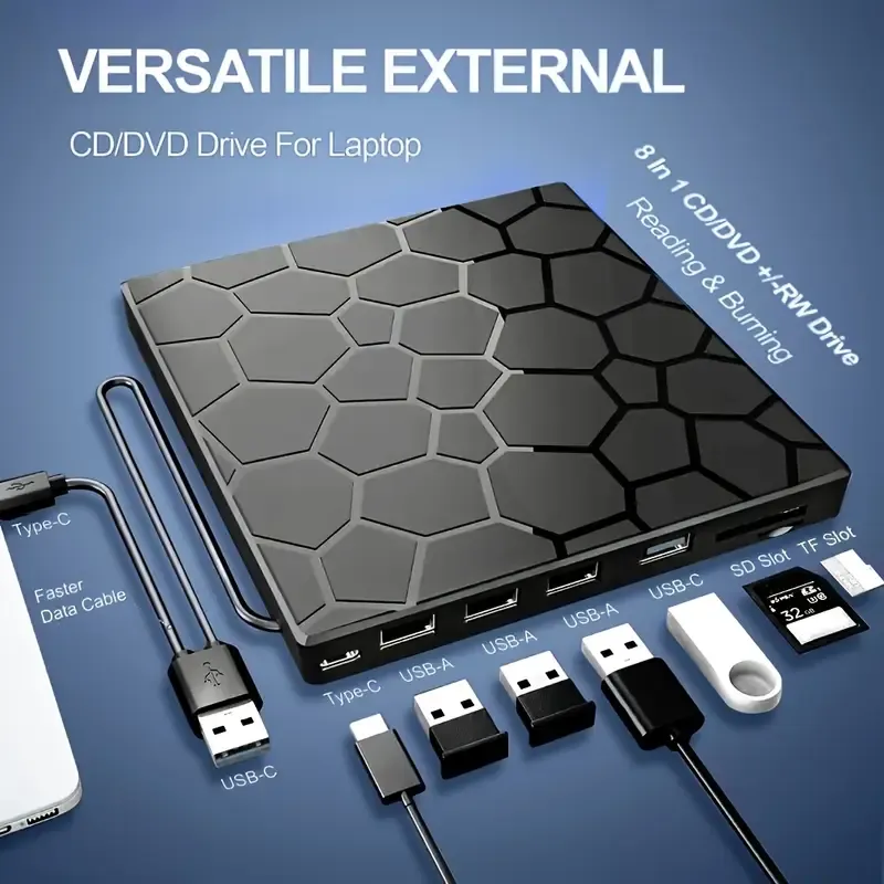 Laptop external CD.DVD drive, Laptop DVD player
