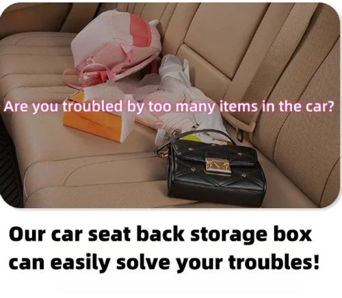 🔥HOT SALE🔥 Car Seat Back Multifunctional Storage Box 🚗