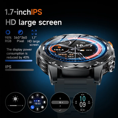 1000mAh Battery Smart Bluetoot Sports Watch