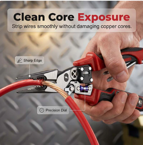 Multifunctional Digital Electrician's Pliers