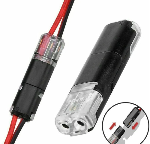 2-Pin Solderless Wire Connectors  Compatible with LED Strips   A set of 30 pieces