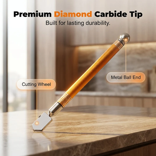 Professional Diamond Glass Cutter – Precision carbide tip