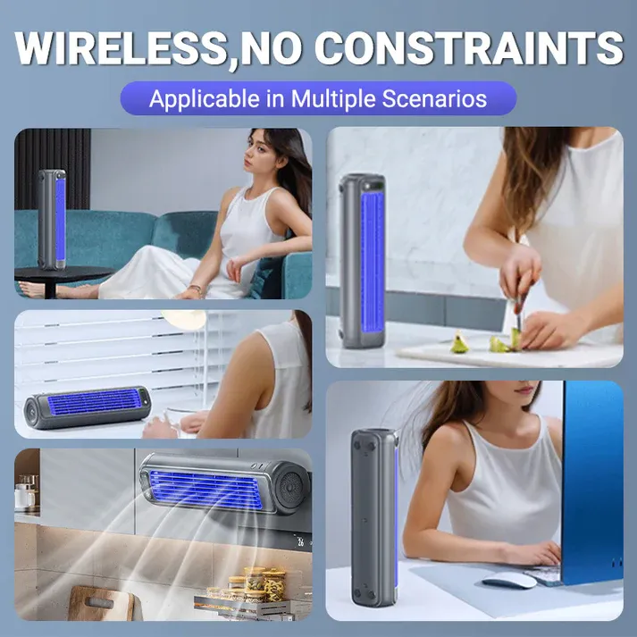 🌊2-in-1 Portable Turbo Tower Fan❄️