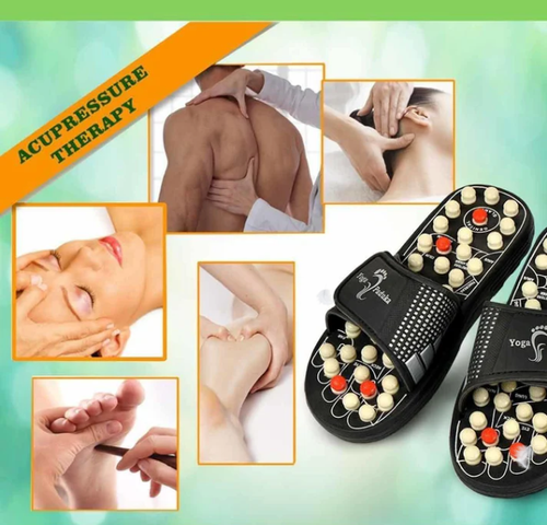 Acupressure and Magnetic Therapy Slippers