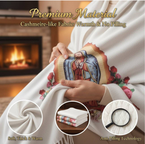 Heavenly Grace Shawl    White