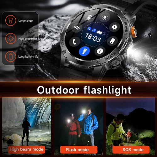 1000mAh Battery Smart Bluetoot Sports Watch