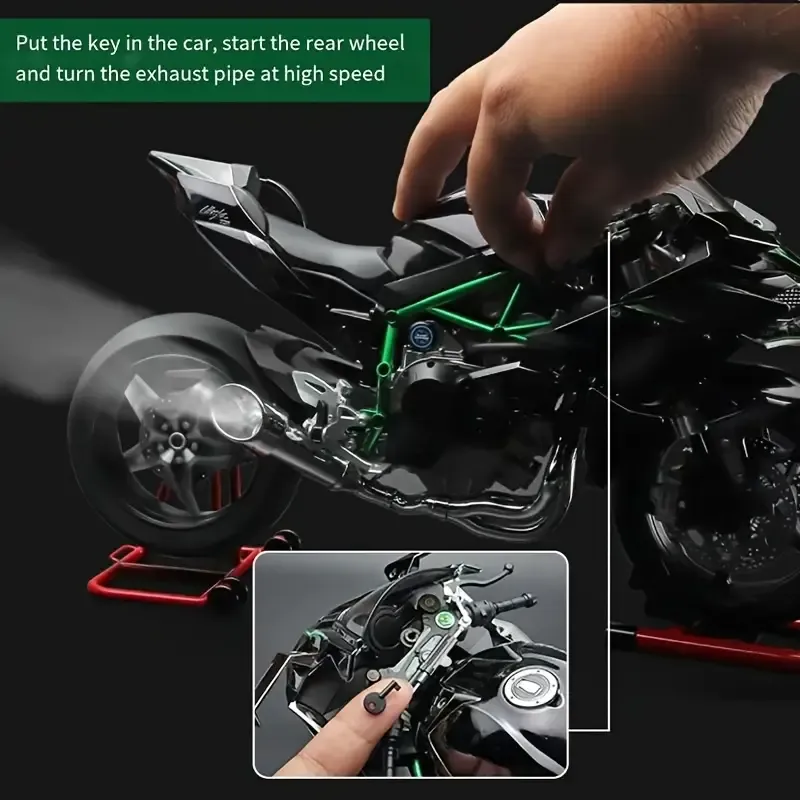 1:6 H2R Multifunctional Alloy Die-Cast Motorcycle Model