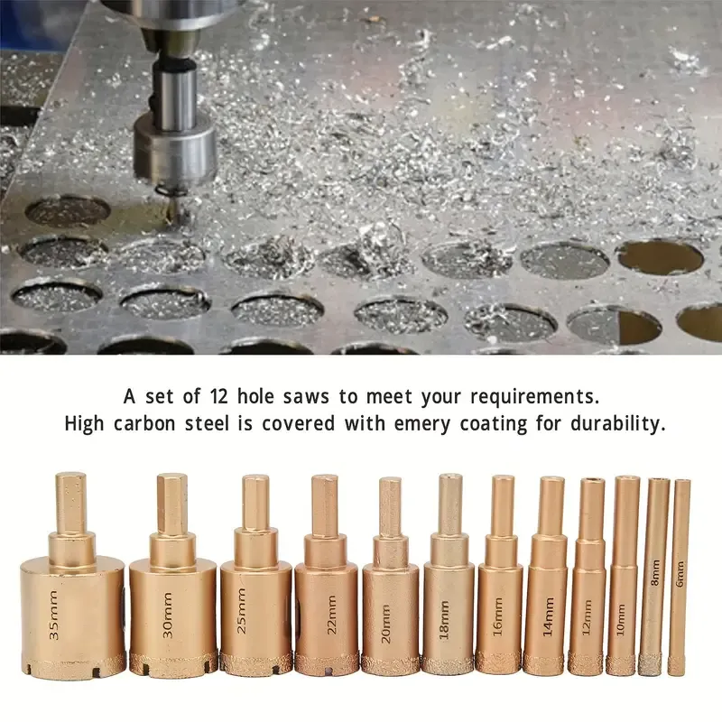 Diamond Hole Saw Drill Bits Kit