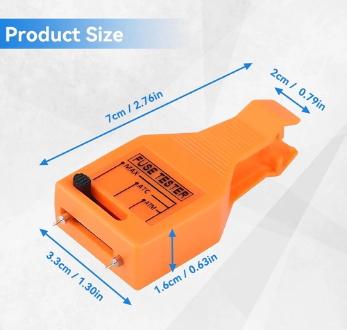 Fuse tester with indicator light, ATOATC fuse test tool