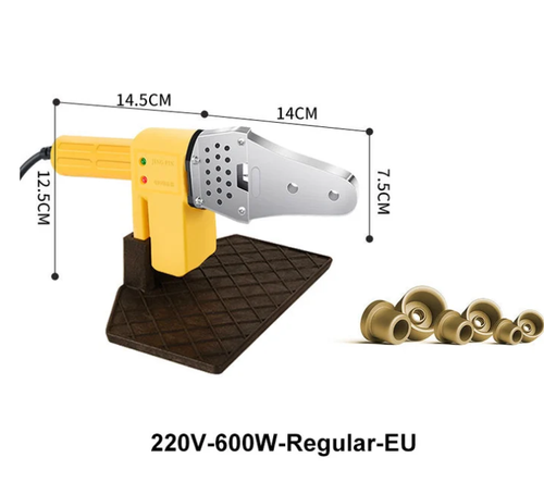 Multifunctional welding machine for plastic pipes