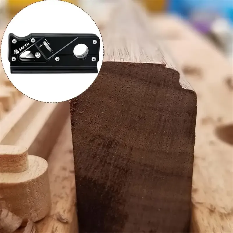 Brush edge machine - woodworking edge leveling tool with auxiliary positioner, hand brush edge machine is suitable for fast edge trimming of wood