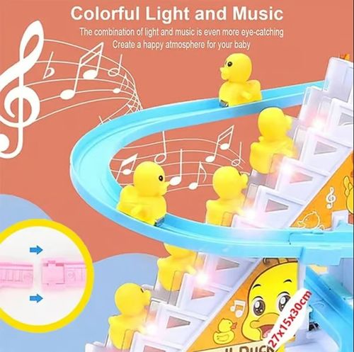 Electric Duck Slide Track With Lights And Music