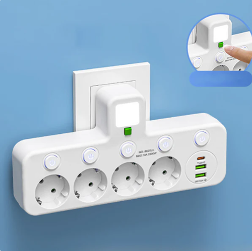 ⏰Multiprise intelligente avec ports USB