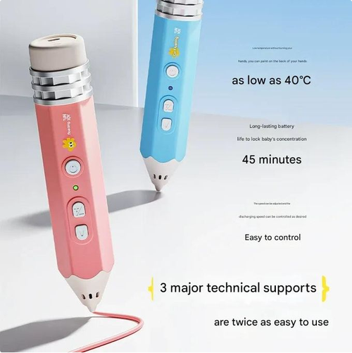 Share this product    3D Printing Pen for Kids - Low-Temperature Safe Design, Purple