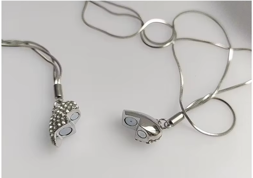 💗Magnetic Love Patchwork Necklace（40-50cm long）💗