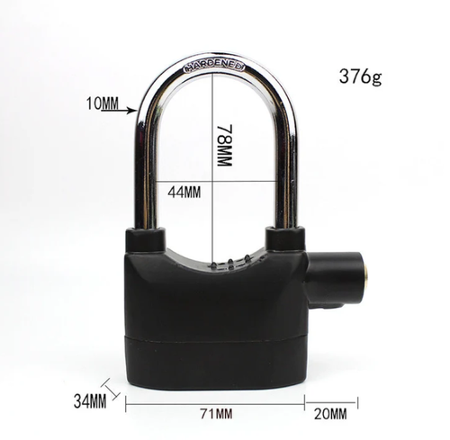 High-security Anti-Theft Alarm Lock