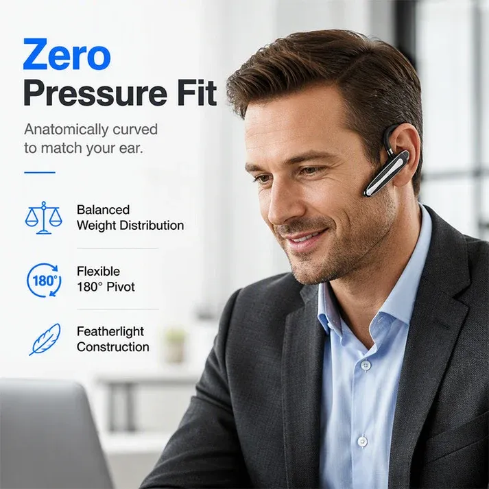🎧Waterproof Bluetooth Earpiece for Daily Use🔊📶