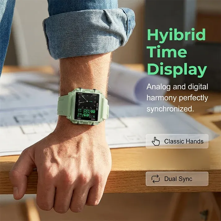 Waterproof —transparent digital watch