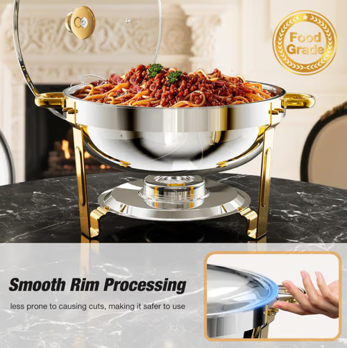 Stainless Steel Chafing Dish Buffet Set 🔥