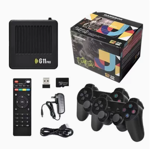 Pro Home Game Console TV Box Open Source Dual System TV Game Console PSP Dual-Player God of War