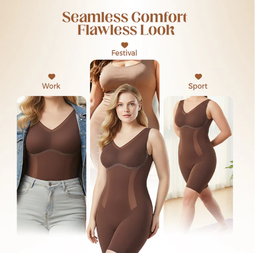 Hip Lift Traceless One-piece Shapewear