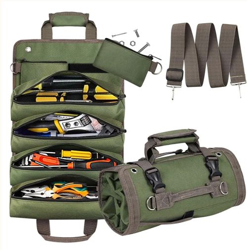 🔥Hardware Tool Roll Storage Bag