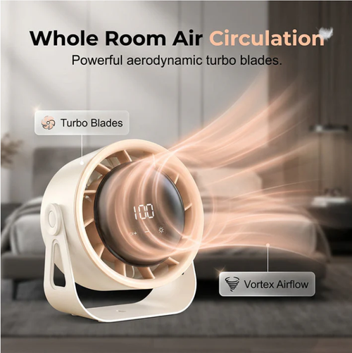 100-Speed High Velocity Hanging Circulating Fan