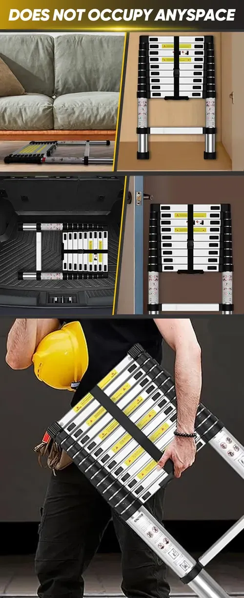 SAKER PORTABLECOLLAPSIBLEEXTENSION LADDER
