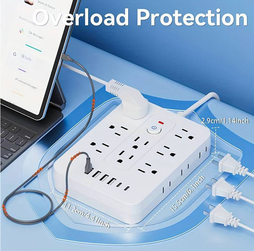 20-in-1 Power Strip with Overload Protection🔌