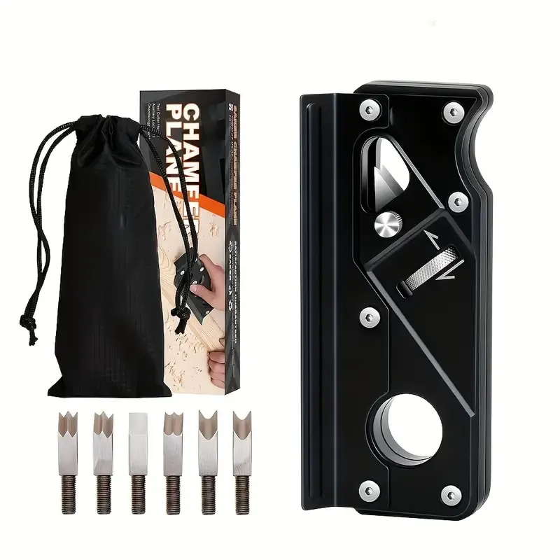 Brush edge machine - woodworking edge leveling tool with auxiliary positioner, hand brush edge machine is suitable for fast edge trimming of wood