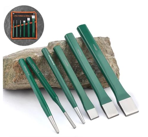 🔥Hot Sale🔥6pcs Punch & Chisel Set