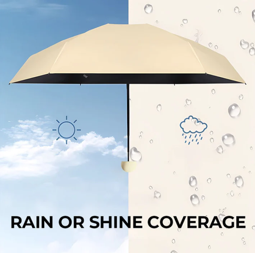 Ultra-Light Portable UV Protection Umbrella – UPF 50+ Sun & Rain Protection! ✨