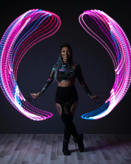 Vibrant LED Flow Fans