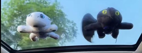 Toothless Dragon Car Roof Ornaments