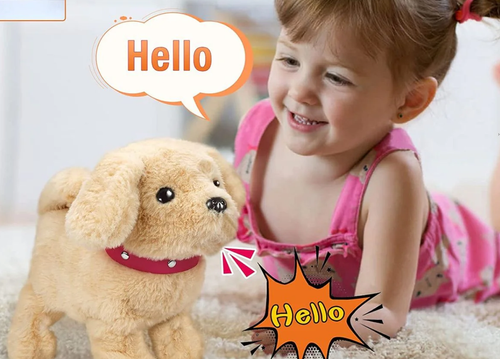 Intelligent repeating robot dog simulation dog toy